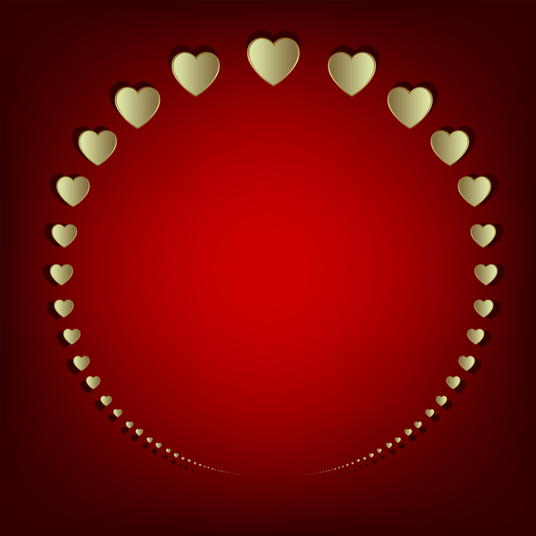 valentine paper heart frame cut 