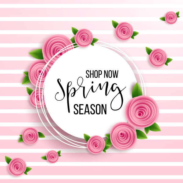 spring shop pink Now flower 