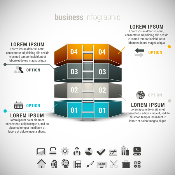 pizzle modern infographic 