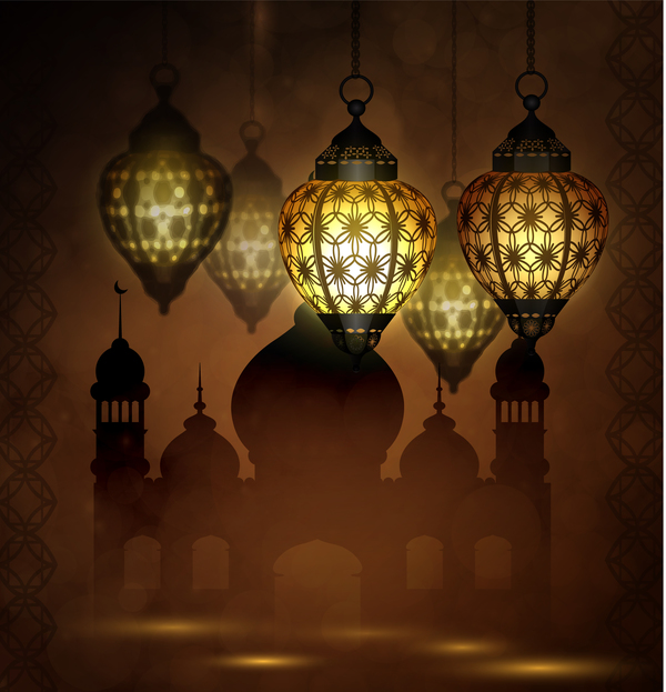 ramadan kareem greeting card 