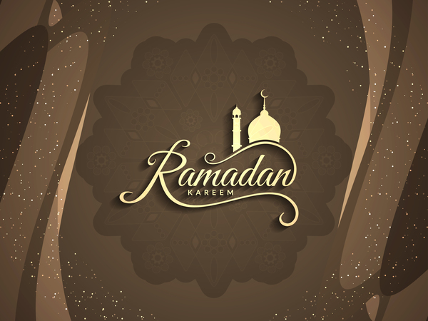 ramadan kareem greeting card 