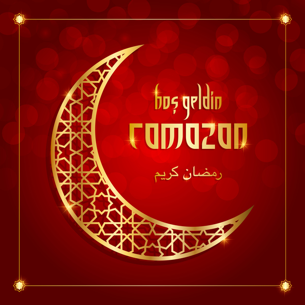 ramazan moon golden 