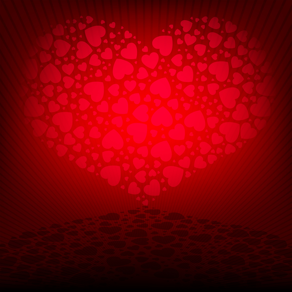 valentine red heart 