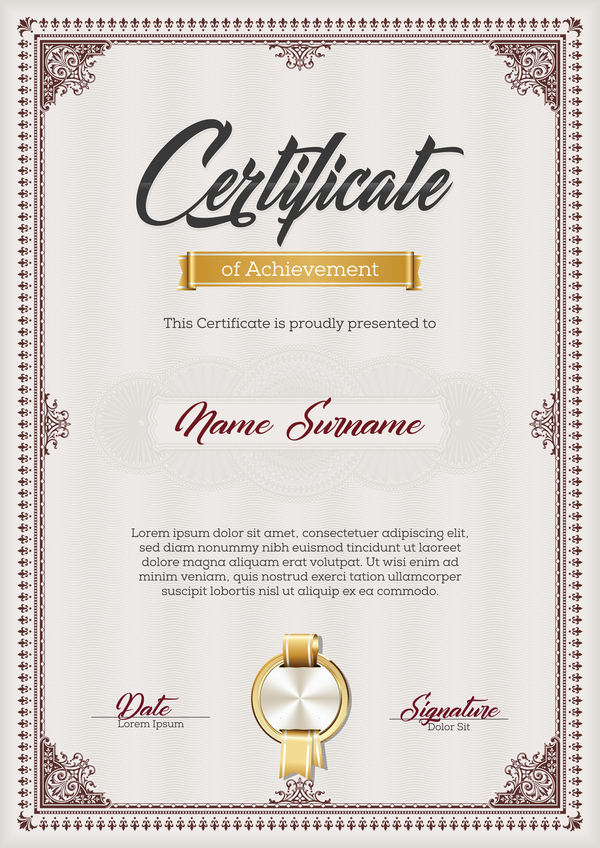 red certificate 
