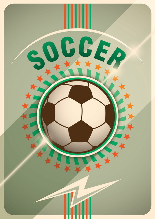 soccer Retro font poster 