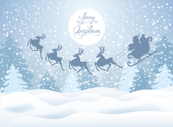 santa reindeer Claus christmas 