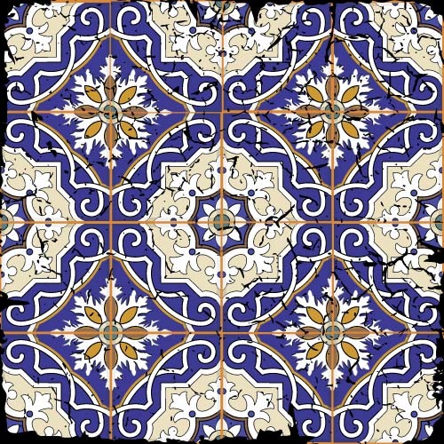 seamless pattern decorative classical 