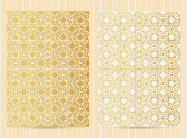 seamless pattern golden 