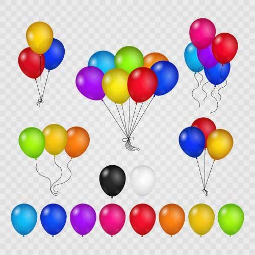 colored balloon 