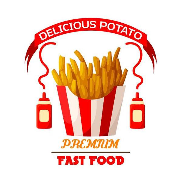 labels food fast 