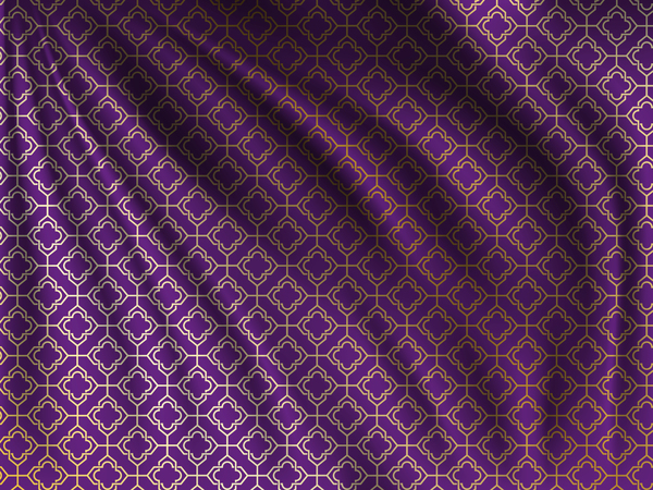 silk pattern fabric 