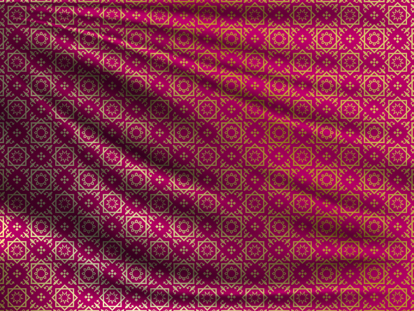 silk pattern fabric 