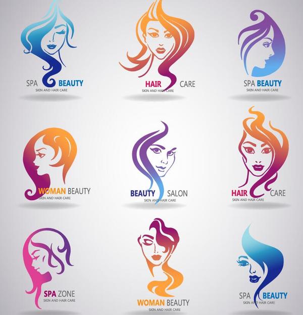 Skin and hatr care logos design vector - WeLoveSoLo