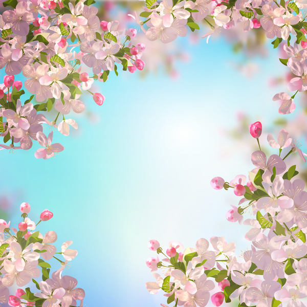 spring flower blurred 