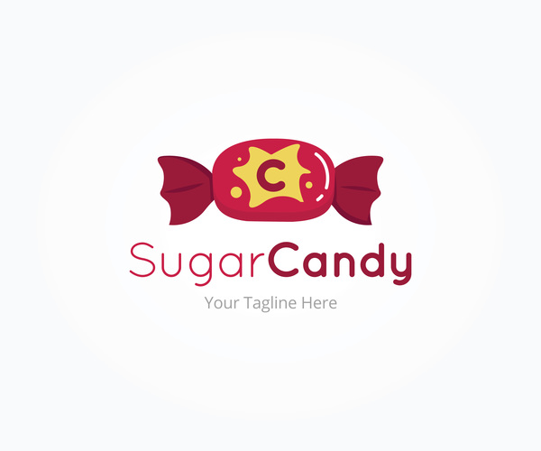 sugar logo candy  
