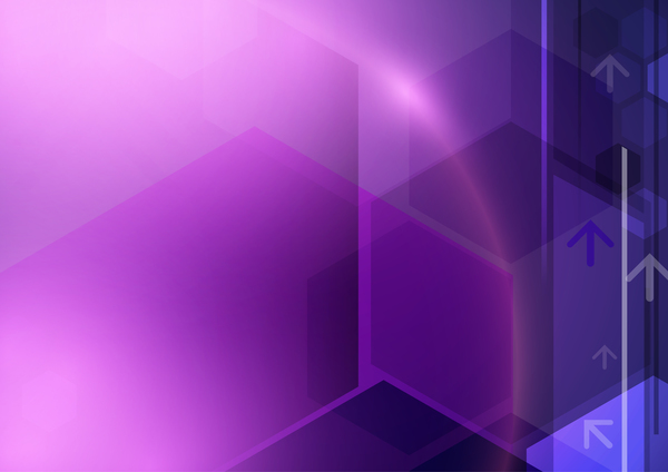 technology purple geometric concept 
