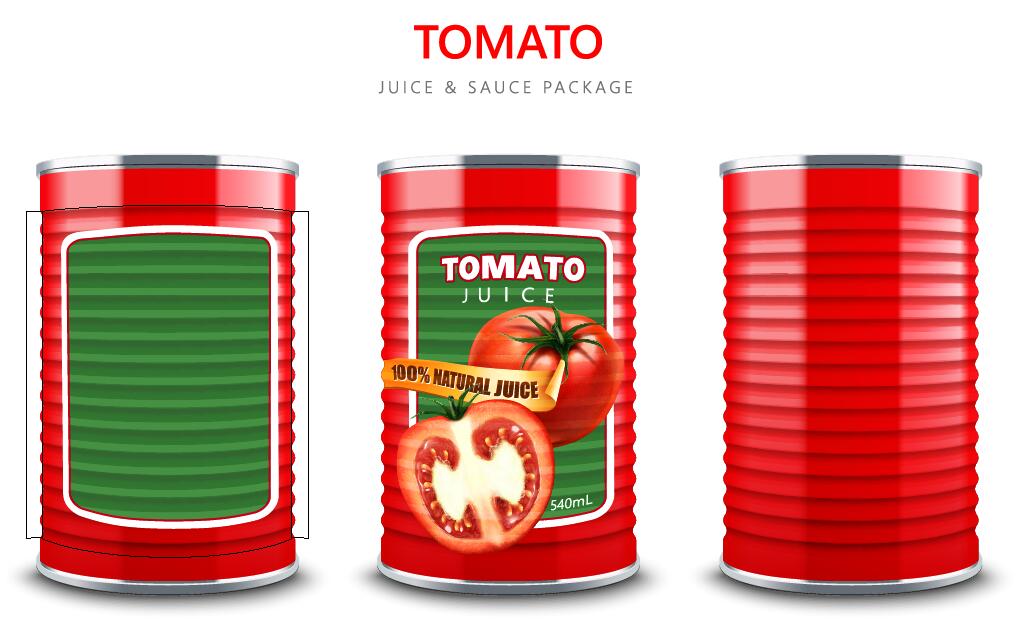 tomato sauce package juice  