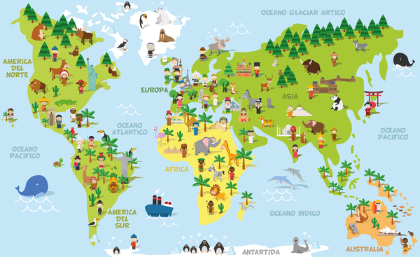 world travel maps 