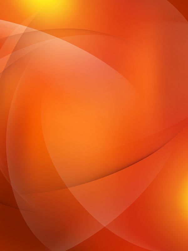 Twist orange abstract 