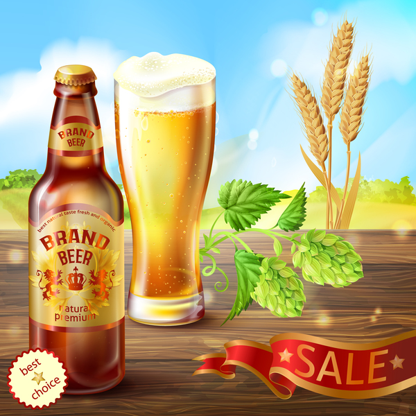 wheat poster beer 