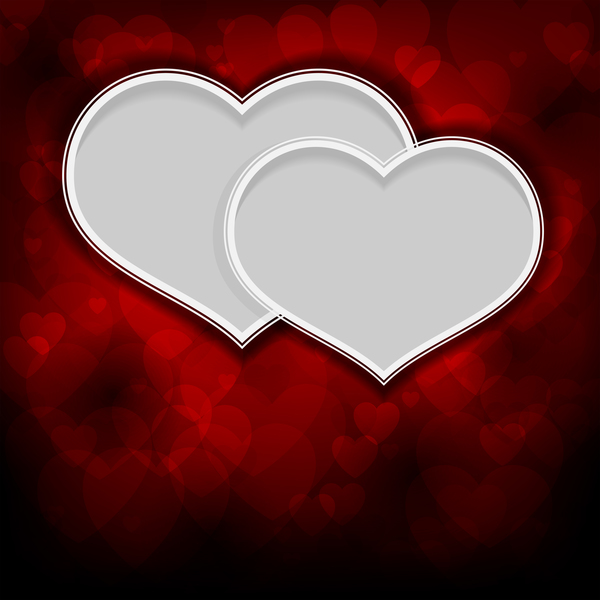 white valentine heart 