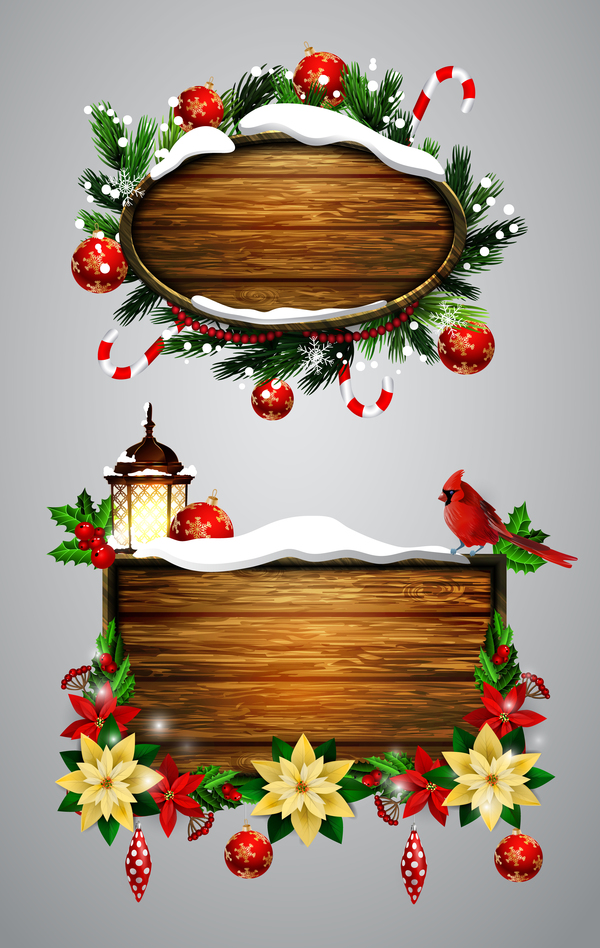wooden lables christmas 