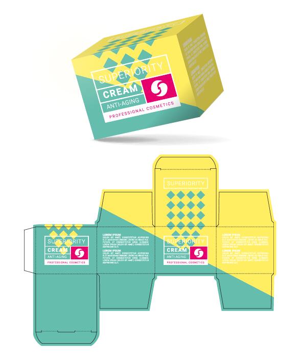 packaging cream box Anti-aging  