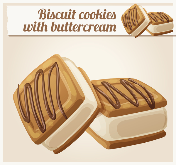 cream cookies butter Biscuit 