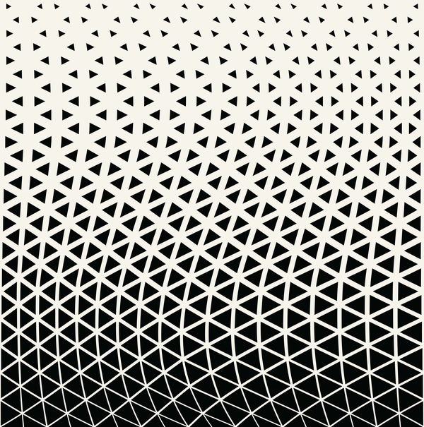 white pattern halftone black art 