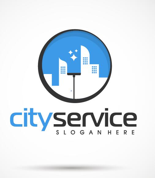 service logo city 