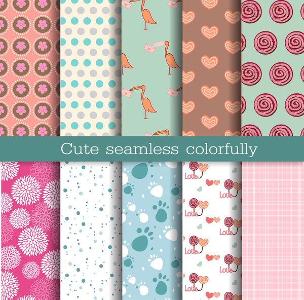 seamless pattern cute 