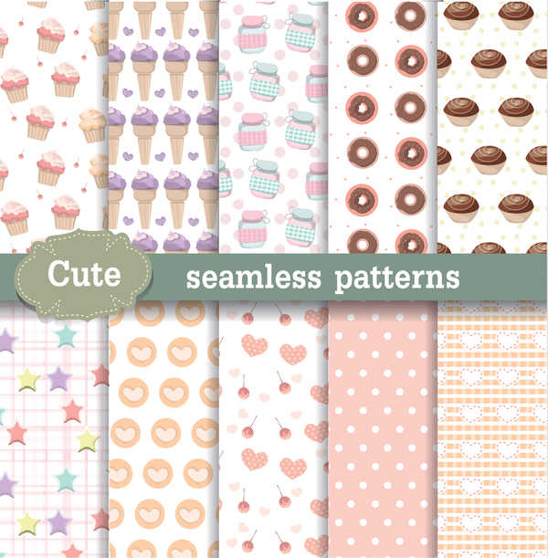 seamless pattern cute 