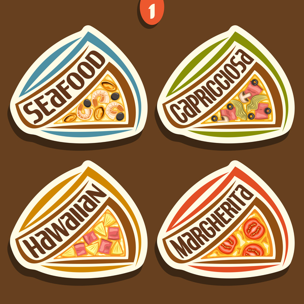 sticker pizza delicious 