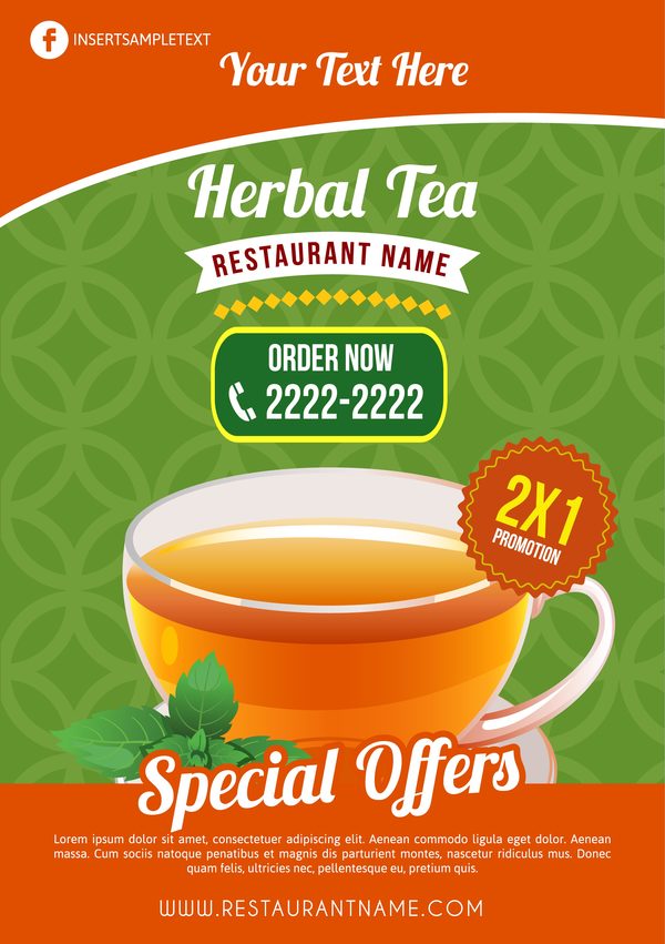 tea poster herbal 