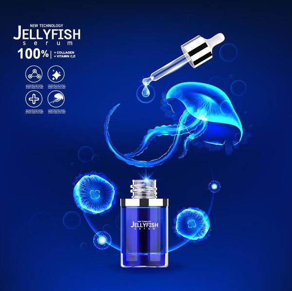 poster jellyfish cosmetics  