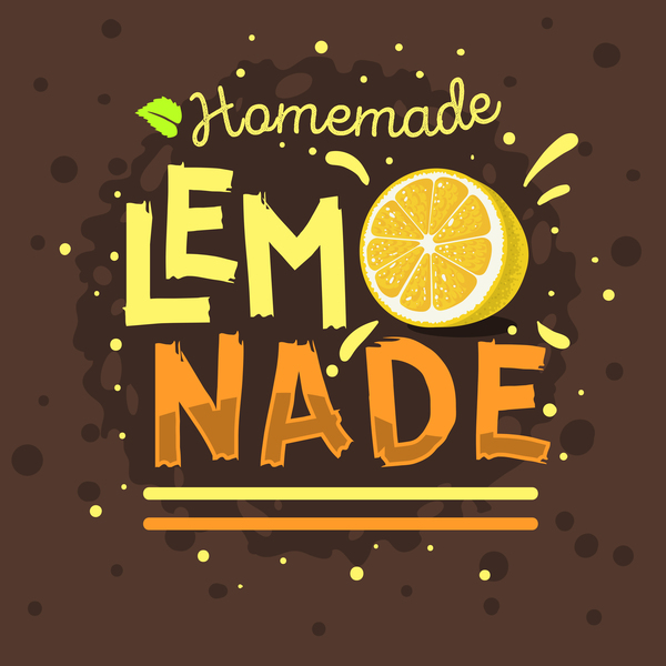 poster lemonade juice 