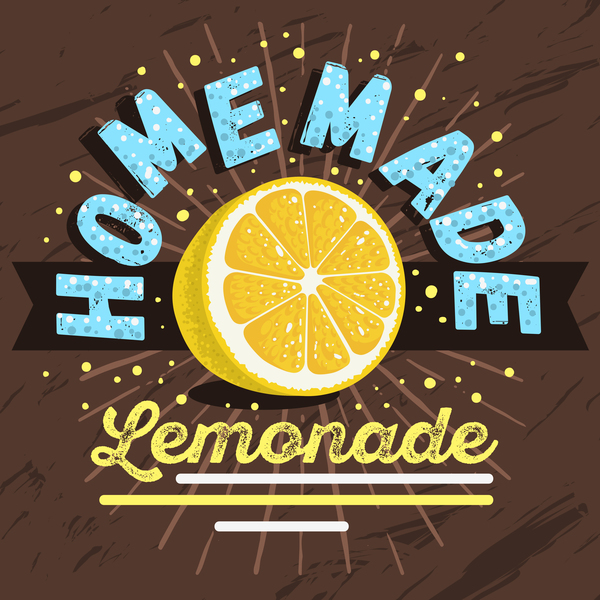 poster lemonade juice 