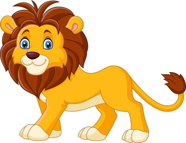 lion cartoon vector - WeLoveSoLo
