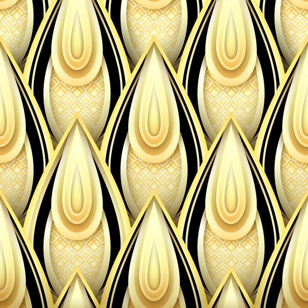 pattern luxury golden decorative 