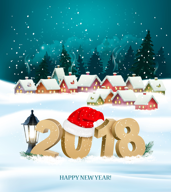 year village new holiday 2018 
