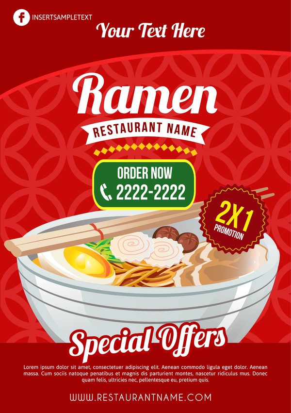 restaurant Ramen poster 