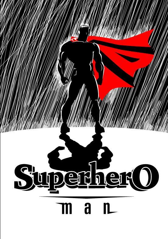 superman rain 