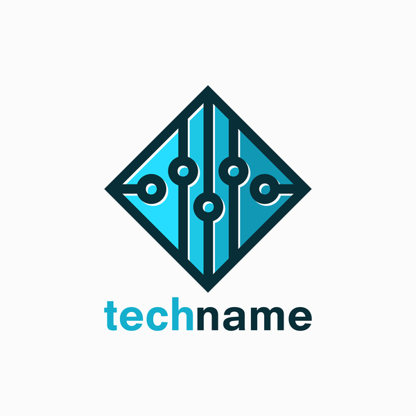 tech logo vector - WeLoveSoLo
