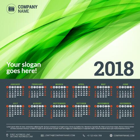 Kalender business 2018  