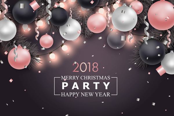 Weihnachten party new Jahr 2018 