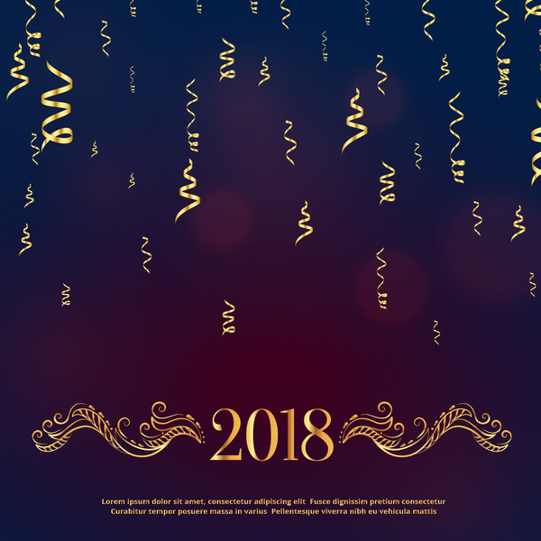 ruban new golden annee 2018 