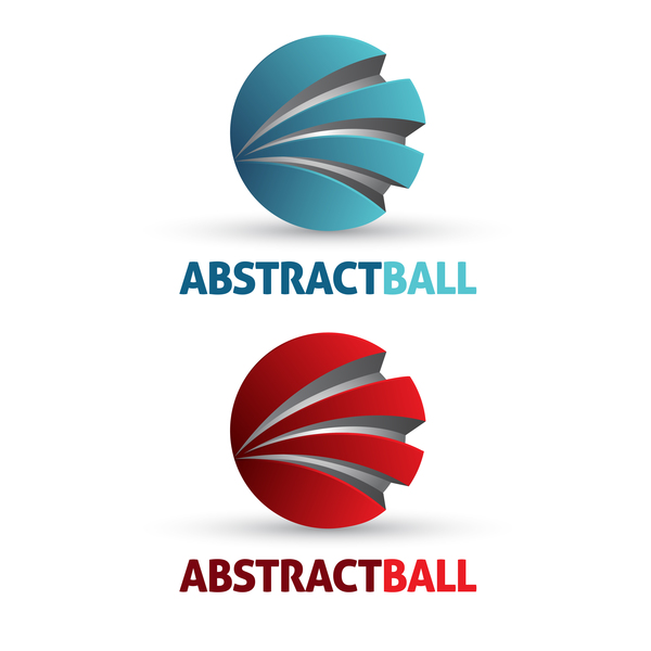 logotyp boll Abstrakt 