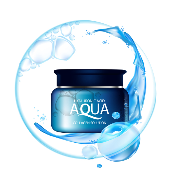 reklam kosmetiska aqua affisch 