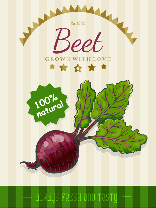 Rote Beete poster 