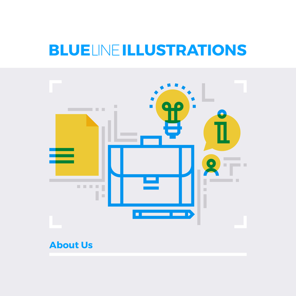 linea business blue 